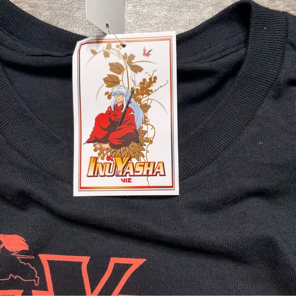 InuYasha Anime T Shirt 2009 Black White - Picture 6 of 8